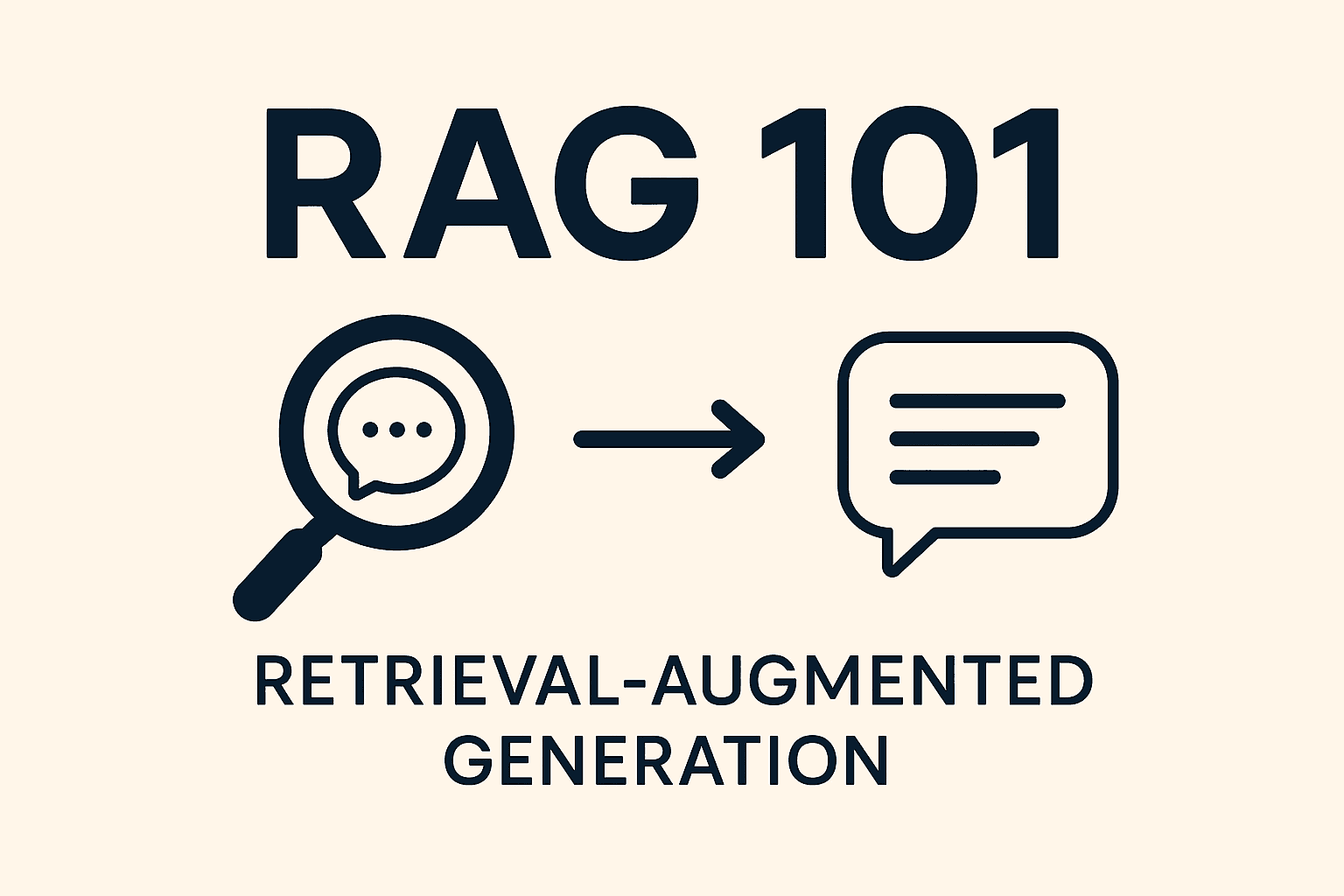 Cover Image for RAG 101: Designing Retrieval-Augmented Generation Pipelines